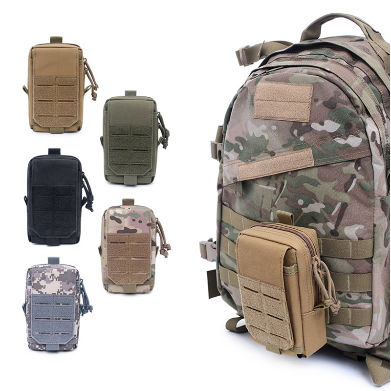 Edc Carry Backpack - ‌ Rucksack-Befestigungspaket, taktische EDC-Hüfttasche, Molle-Handytasche, Organizer,
