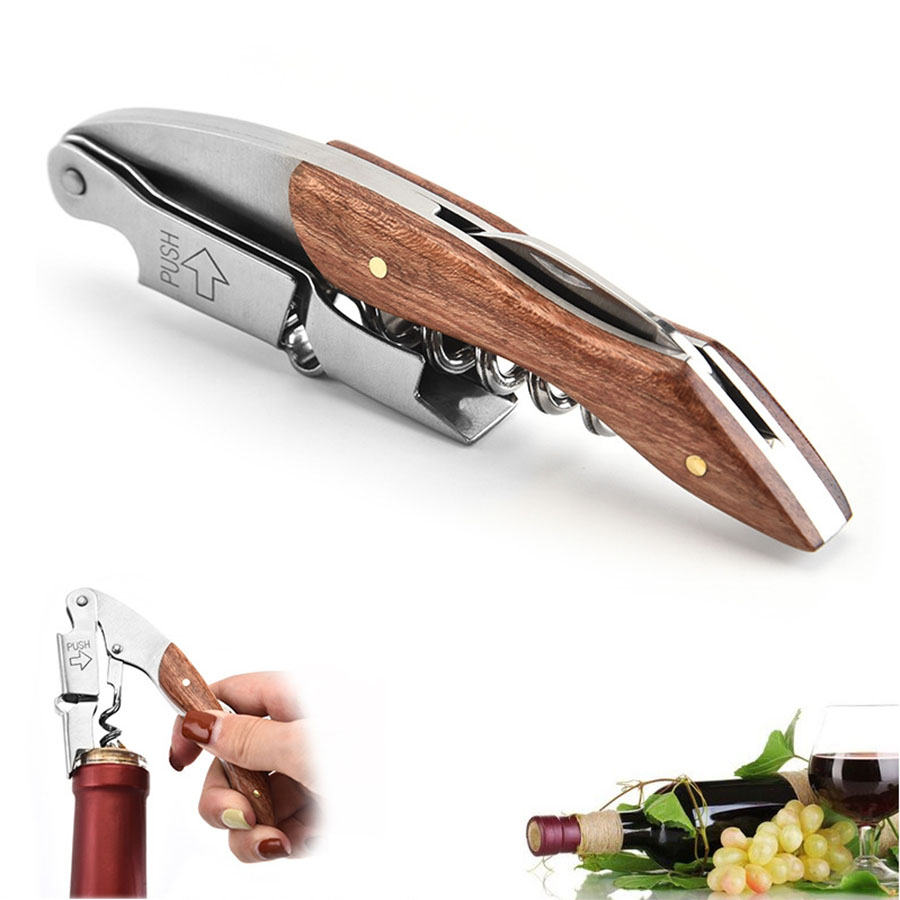 Bottle Opener Keyring - Wein öffner kombiniert Funktional ität robuster
