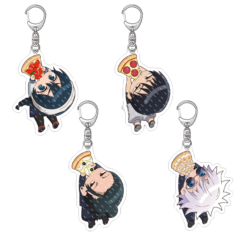 Edc Carry Items - Anime Jujutsu Kaisen Anhänger Schlüsselanhänger Auto