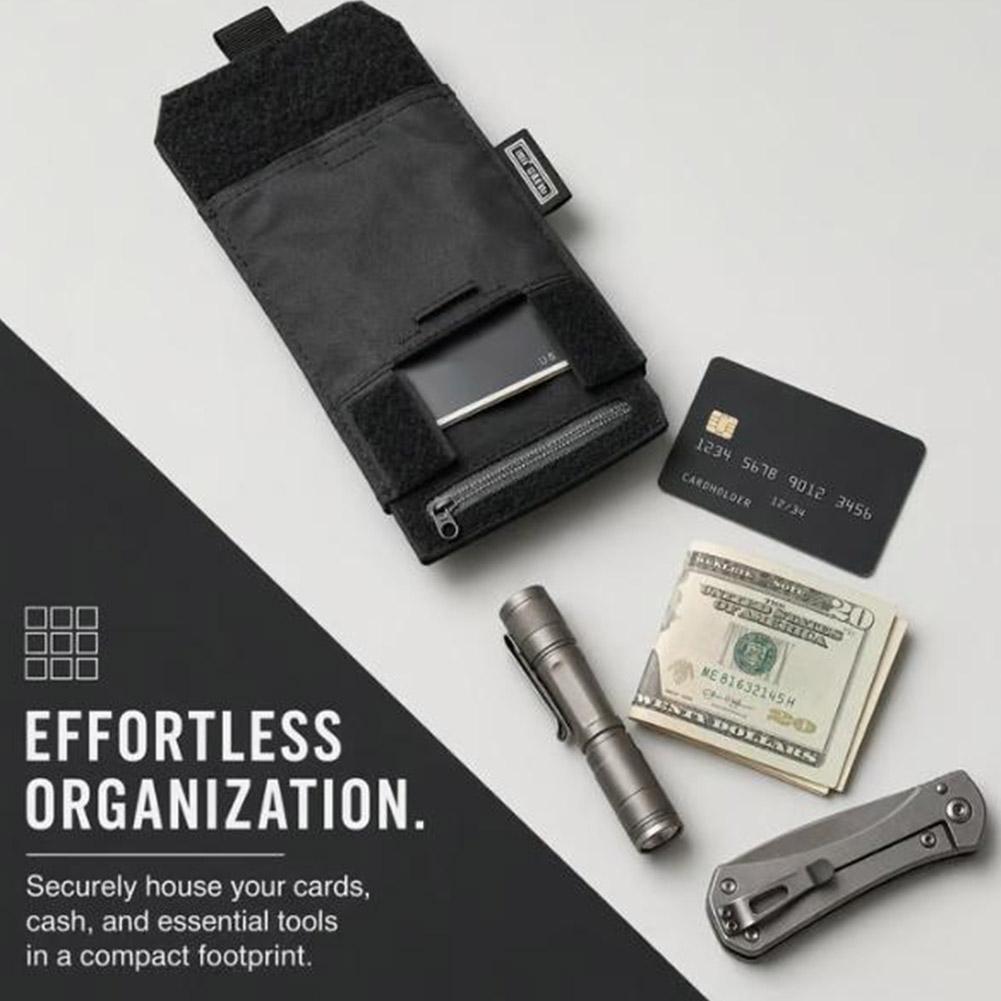 Edc Carry Backpack - Taktische Mini-Hüfttasche EDC Gürteltasche Molle Reißverschluss-Geldbörse