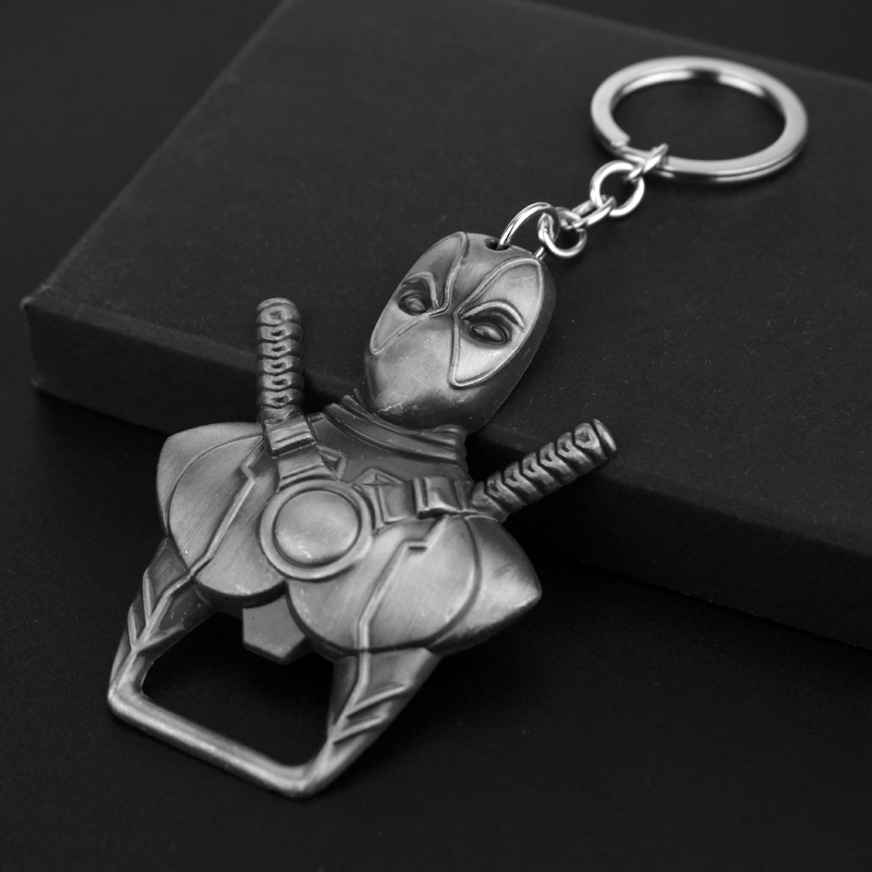 Bottle Opener Keyring - Deadpool Schlüsselanhänger, trendiger personalisierter Schlüsselanhänger, Flaschenöffner,