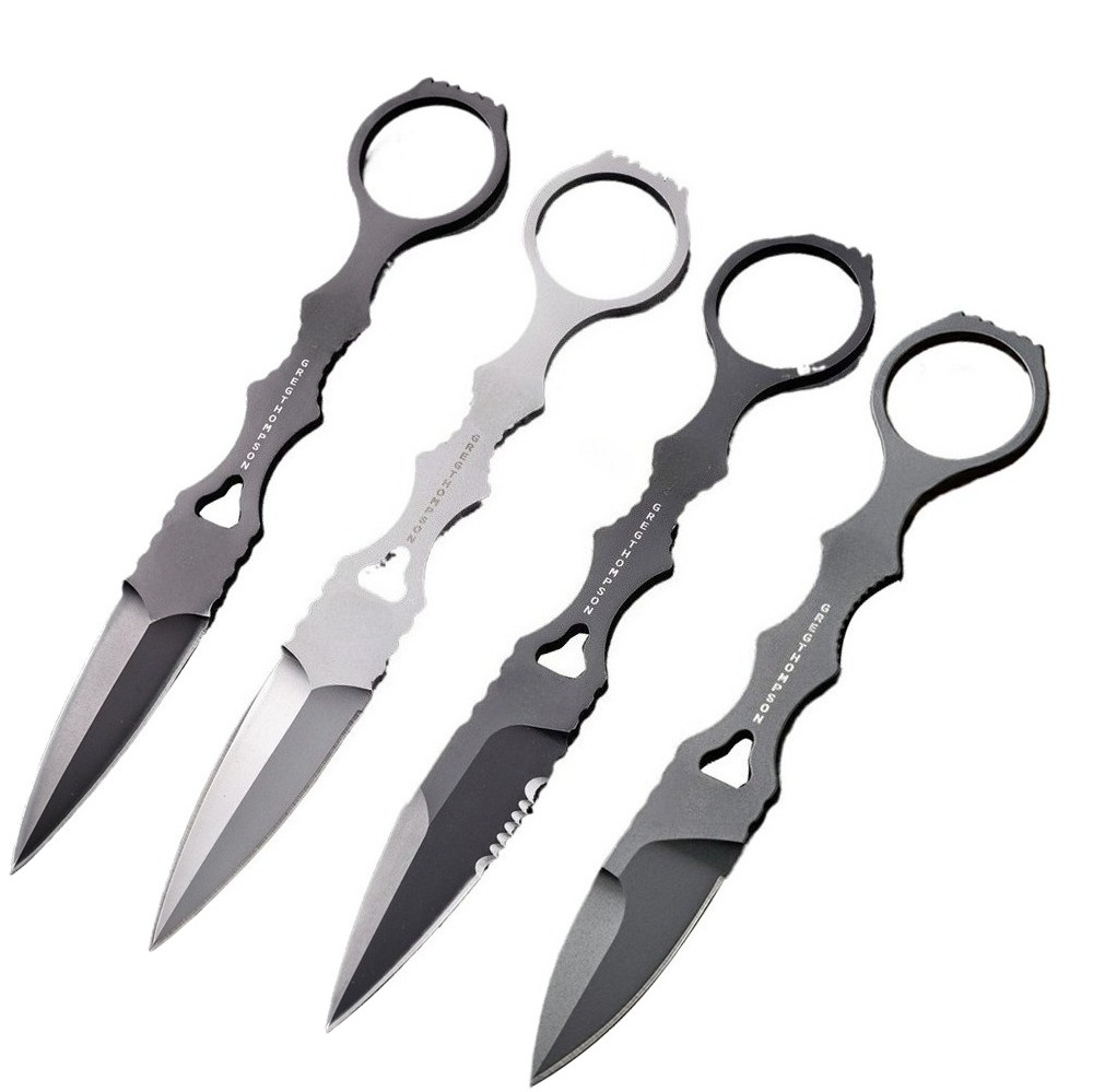 Edc Pocket Carry Fixed Blade - BM 176 Gerades Messer, scharfes 440C-Messer,