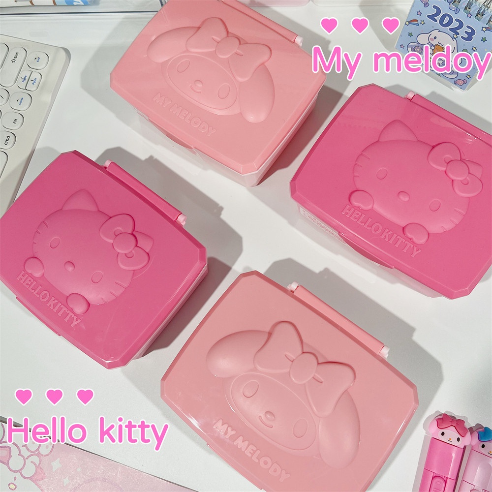Bottle Opener Keyring - Original Sanrio Hello Kitty Melody Aufbewahrungsbox