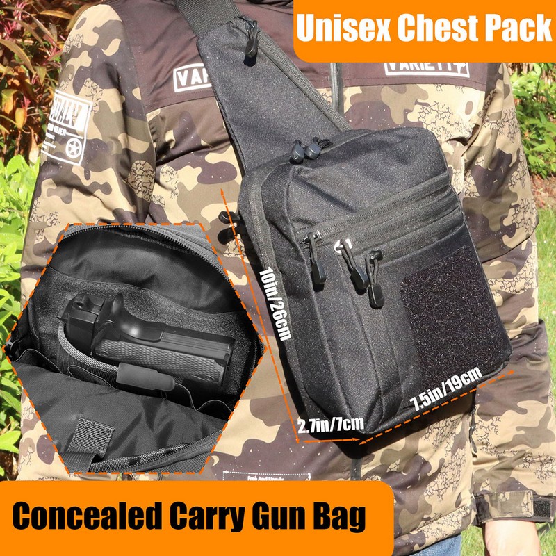 Neue Taktische Brusttasche Pis – Edc Concealed Carry Holster Bewertung und Preis