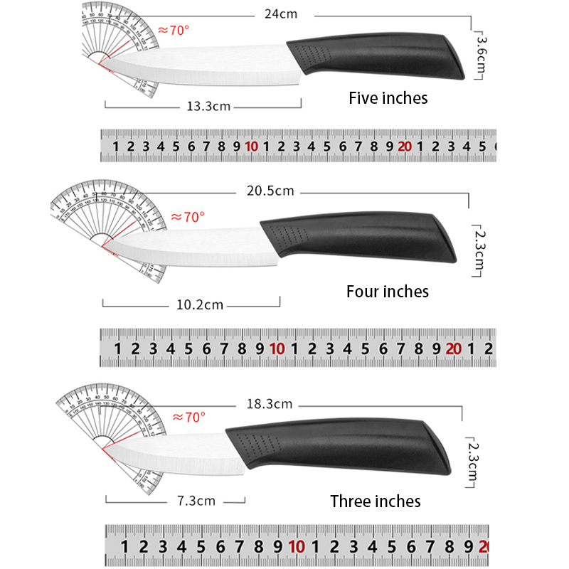 3/4/5 Zoll Keramikmesser, Oxid – Pocket Knife Ceramic Bewertung und Preis