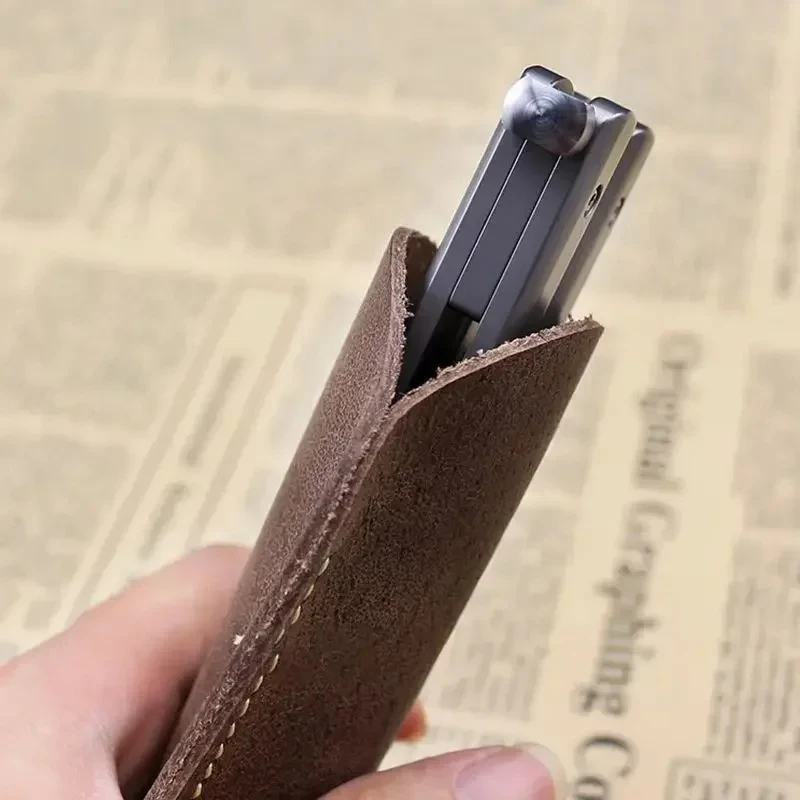 Leder-Messerhülle für kleine M – Edc Pocket Carry Fixed Blade Bewertung und Preis