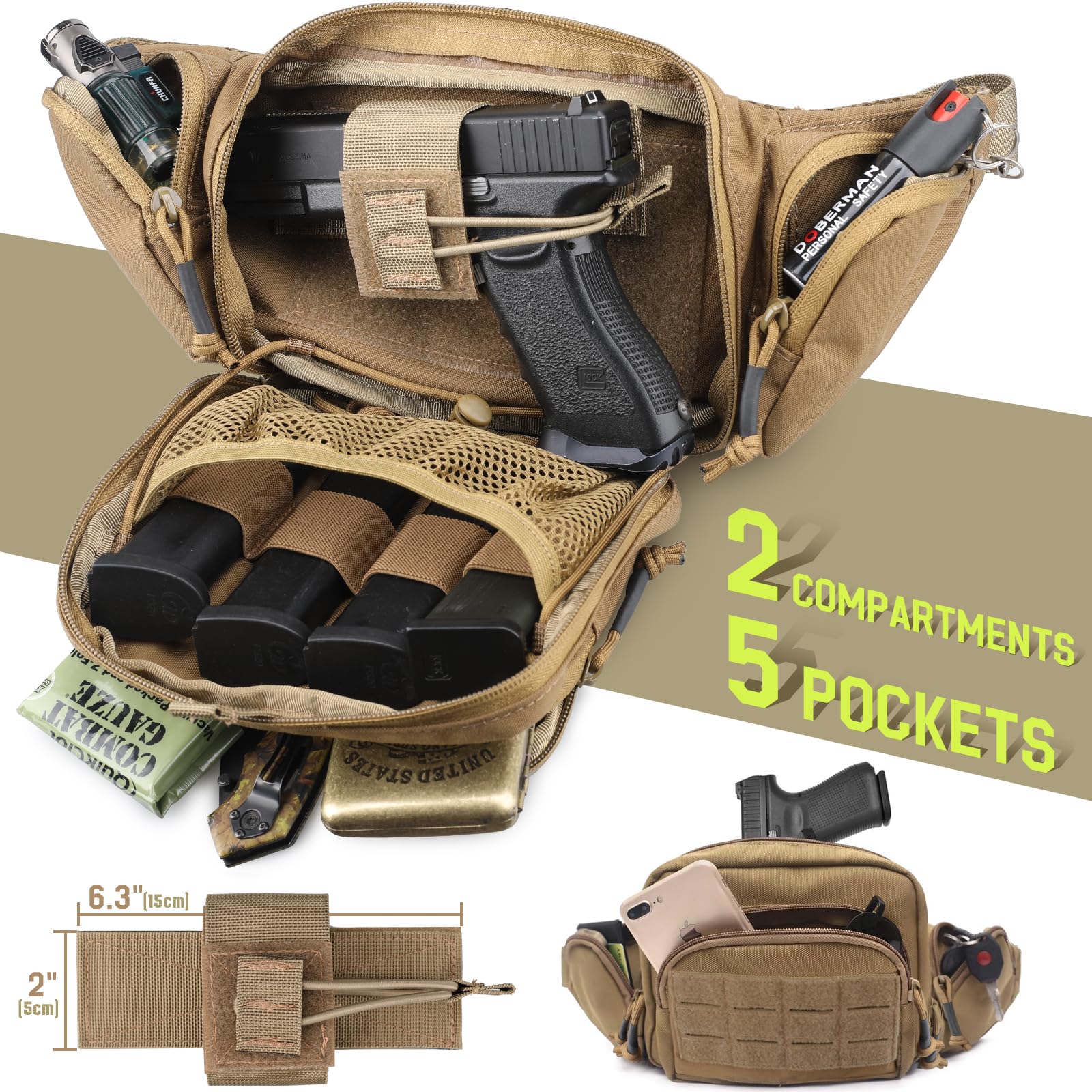 Taktische Verdeckte Pistolen-G – Edc Concealed Carry Holster Bewertung und Preis