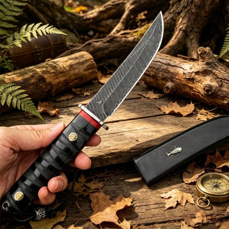 Hochharte VG10-Damastklinge mi – Edc Pocket Carry Fixed Blade Bewertung und Preis